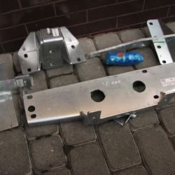 Плита монтажная под лебедку для Toyota J100 (1998-2007)